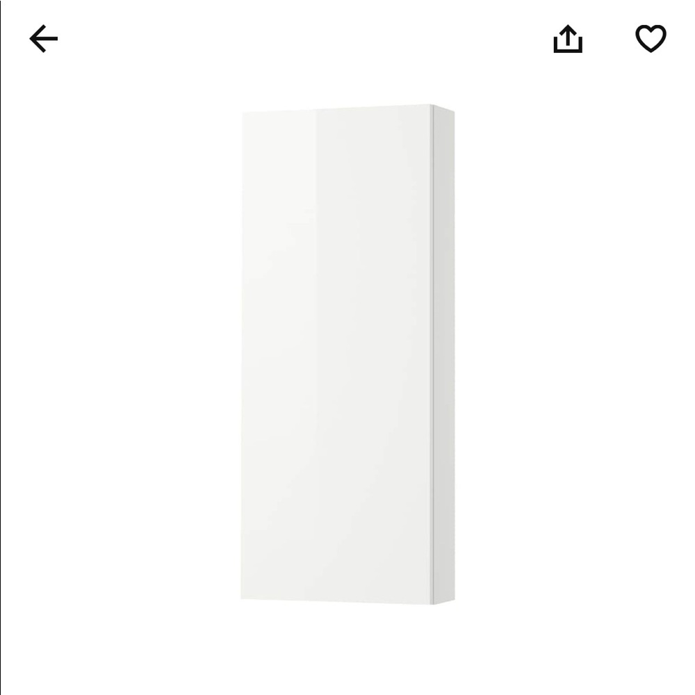 White Medicine Cabinet